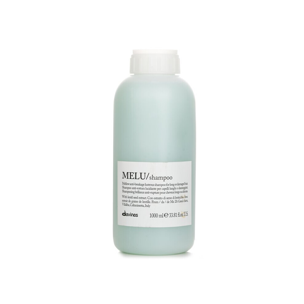 DavinesMelu Shampoo Mellow Anti-Breakage Lustrous Shampoo (For Long or Damaged Hair) 1000ml/33.8oz - Image 2