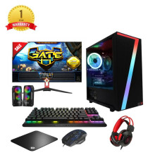 Full Setup Gaming PC Bundle Core i5 16GB 1TB + 128GB SSD NVIDIA GT730 4GB WIN 11