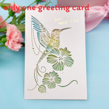 (Bird)Muttertag Geschenkkarte mit 3D Schmetterling Papier Kunst Handarbeit Touch Feier für