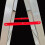 (Red)Connecteurs de support d'échelle de remplacement avec supports de fixation pour construction d'escalier art 3