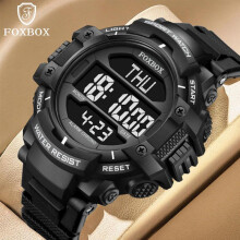 (Blue, pack-4) LIGE Men Watch Sports Luminous Waterproof Men's Digital Watches