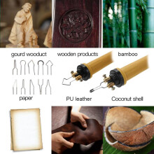 (Argenté, pack-5) 1mm Wire Welding Tips 10Pcs Wood Burning Pyrography Pen Nibs Engraving Accessories