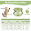 Adjustable Cat Harness & Leash Set – Escape-Proof Polyester Harness for Kittens & Dogs 2
