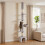 PawHut PawHut Floor to Ceiling Cat Tree, 230-250cm Multi-Level Cat Tower Light Grey 1