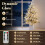 Homcom HOMCOM 4ft Prelit Flocked Christmas Tree with 8 Modes, Remote, Green White 5