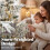 Homcom HOMCOM 3ft Prelit Flocked Christmas Tree with 8 Modes, Remote, Green White 6
