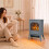 Homcom HOMCOM Electric Log Burner with LED Flame Effect 1000W/2000W 2