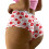 (XO,S)Romantic Heart Shape Ladies Underwear With Polyester Inner Lining Fit Contour 6