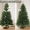 Homcom HOMCOM 7ft Artificial Christmas Tree, Auto Open, Fir Wood Base, Green 7