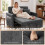 Homcom HOMCOM 2 Seater Sofa Bed, 3-in-1 Convertible Pull Out Sofa Bed, Grey 6