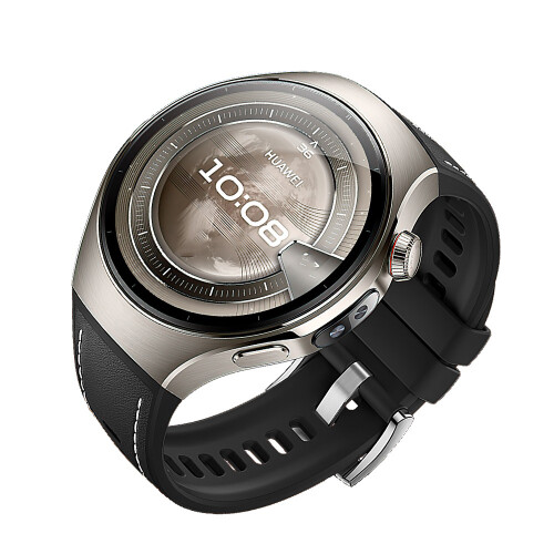 Silikoniranneke Huawei WATCH 5 (42mm) -kelloon Black 2