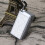 Cendrier Portable avec Porte-Clés et Mousqueton pour Extérieur Silver 3