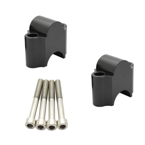 Motorcycle 22mm 7/8In Handlebar Riser Bar Mount Handle Clamp for     Universal Handlebar Raise Code 2