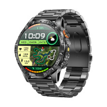 Geavanceerde Smartwatch: Lange Batterijduur, IP68 Waterdicht, Uitgebreide Gezondheidsmonitoring compatibel met FitCloudPro Black + Black