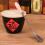 (White)Ceramic Handle Floral Stirring Spoon Tableware Stainless Steel Tableware Milk 7