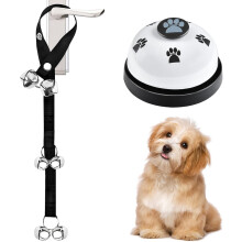 2-Pack Pet Training Doorbell – Loud Stainless Steel Bell for Dog & Cat Potty Training