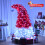 6FT Santa Hat Style Pre-lit Hinged Artificial Christmas Tree W/ Remote Control 9