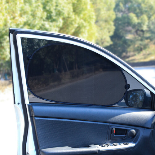 (Side)Magnetic Car Side Front Rear Window Sun Shade Cover Mesh Shield Protection Uv 2