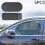 (Side)Magnetic Car Side Front Rear Window Sun Shade Cover Mesh Shield Protection Uv 5