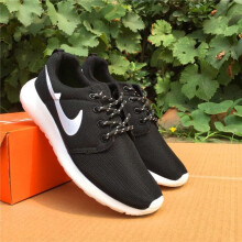 (BLACK+WHITE,EUR44=US9=UK8.5)Zapatos deportivos al aire libre transpirables para hombre Zapatos informales Zapatos para correr