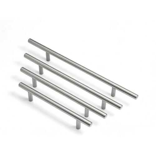 (35cm)Modern Minimalist Stainless Steel Thandle Drawer Pull For Cabinets Kitchen 1