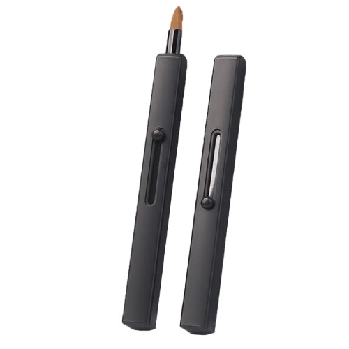 Retractable Single-Head Lip Brush for Makeup Black 2