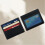 Sleek Double-Sided 4-Card PU Leather Card Holder Black 3