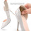 Heel Cushion Inserts - Shoe Inserts for Heel Pain Relief Beige 2