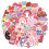 Liefdeshartstickers, 50-pack MultiColor  N13 1