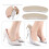 Heel Cushion Inserts - Shoe Inserts for Heel Pain Relief Beige 3