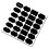 Reusable Chalkboard Labels, 24 Stickers/Sheet, 190x192mm, 5 Sheets 2