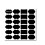 Reusable Chalkboard Labels, 24 Stickers/Sheet, 190x192mm, 5 Sheets 3
