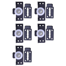 10 Pcs Sliding Door Wardrobe Pulleys Wooden Door Sliding Door Small Hanging Wheels Silent Sliding Door Wheels