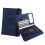 RFID Blocking Passport Holder - Secure Travel Wallet & Document Organizer DarkBlue 1