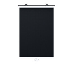 Zonder boren zuignap verduisteringsrolgordijn 45x125cm — oprolbaar zonnescherm met zonwerend PVC en metalen staaf