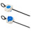 (Black Handle)Plastic Top Launcher With Multiple Color Options For Children Hobbyists And 3
