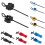 (Black Handle)Plastic Top Launcher With Multiple Color Options For Children Hobbyists And 7