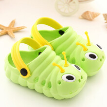 (Green,29)Niños Niñas Niños Pequeños Verano Vacaciones Playa Sandalias Sin Cordones Jalea Zapatilla Zapatos