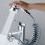 Universal Waschbecken Wasserhahn Set Haarwasch-Set [Silber] 4