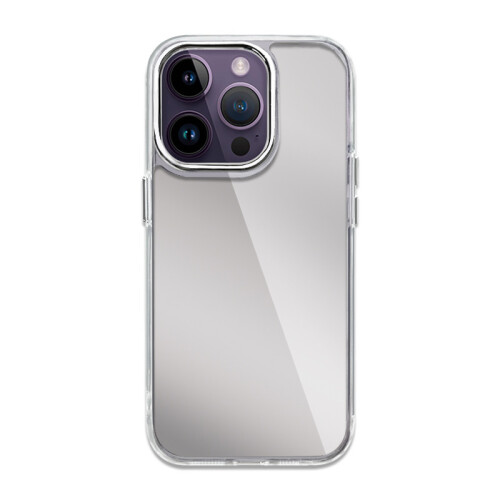Spejlcover til iPhone 15 (6.1") - Klar TPU+PC Beskyttelse