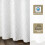 Duschvorhang wasserdichter Badezimmer-Duschvorhang White M 3