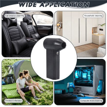 Air Blower with Extra Nozzle 130000RPM Turbo Jet Fan Wind Speed 39.5m/S Electric Blower Blowing Dust Dryer