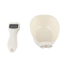 Pet Measuring Spoon Electronic Weighing Tool Spoon Dog Cat Feeding Measuring Spoon Digital Display Kitchen Scale