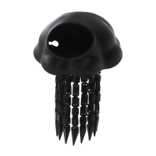 (Black) Floating Jellyfish Fish Cave Hideout, Aquarium Shelter Ornament For Betta Fish Tank