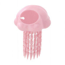(Pink) Floating Jellyfish Fish Cave Hideout, Aquarium Shelter Ornament For Betta Fish Tank