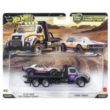 Hot Wheels Premium Car Culture Team Transport - '67 Off Road Chevrolet Camaro and Terra-Torque Truck 2 Vehicle Set (#92)