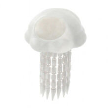 (White) Floating Jellyfish Fish Cave Hideout, Aquarium Shelter Ornament For Betta Fish Tank