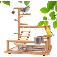 Bird Playground – Fun Perch Activity Center for Pet Birds