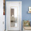 Metal Frame Over the Door Full Length Mirror 2