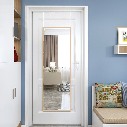 Metal Frame Over the Door Full Length Mirror 1